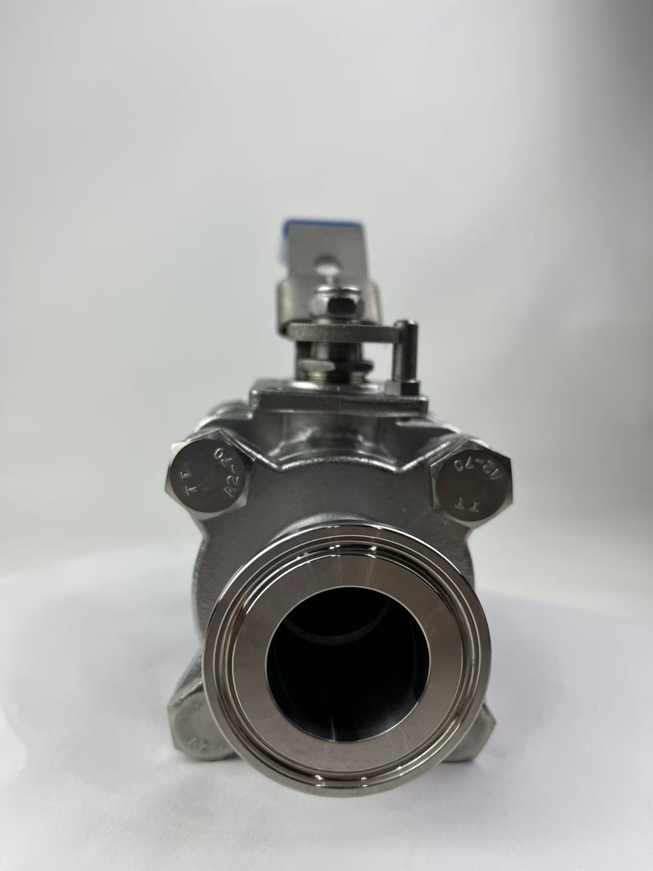 Санитарный зажим SS 3PC Шаровой кран с монтажной площадкой 