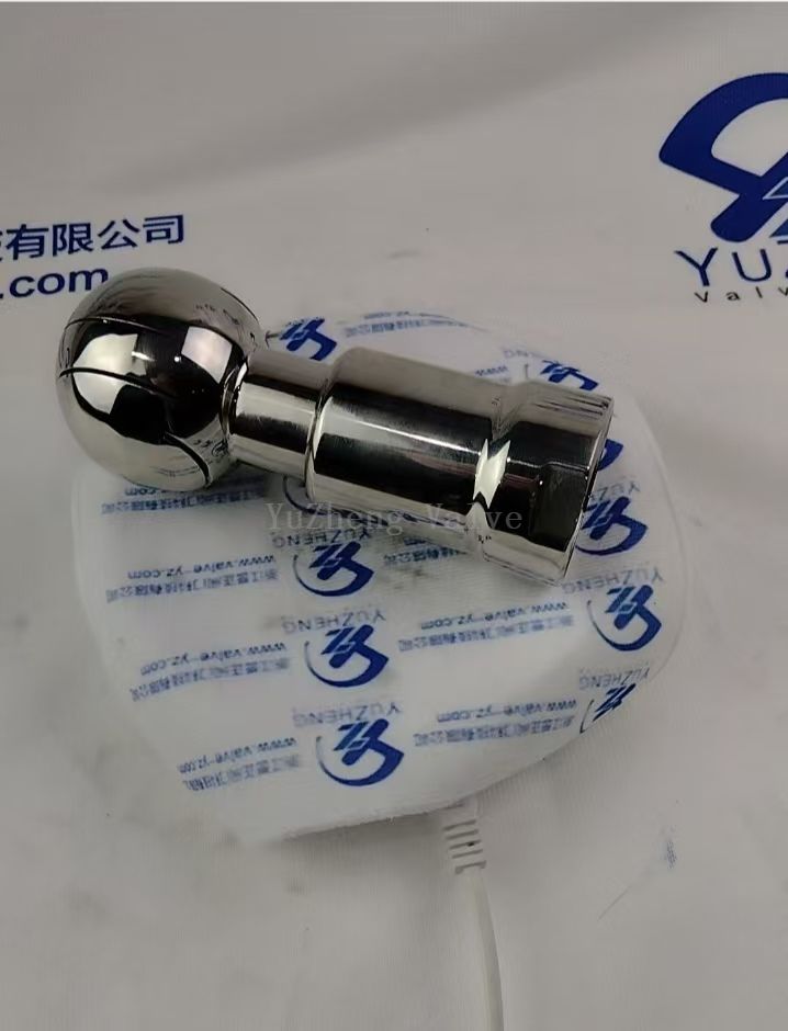 Санитарный вращающийся чистящий шарик с резьбой