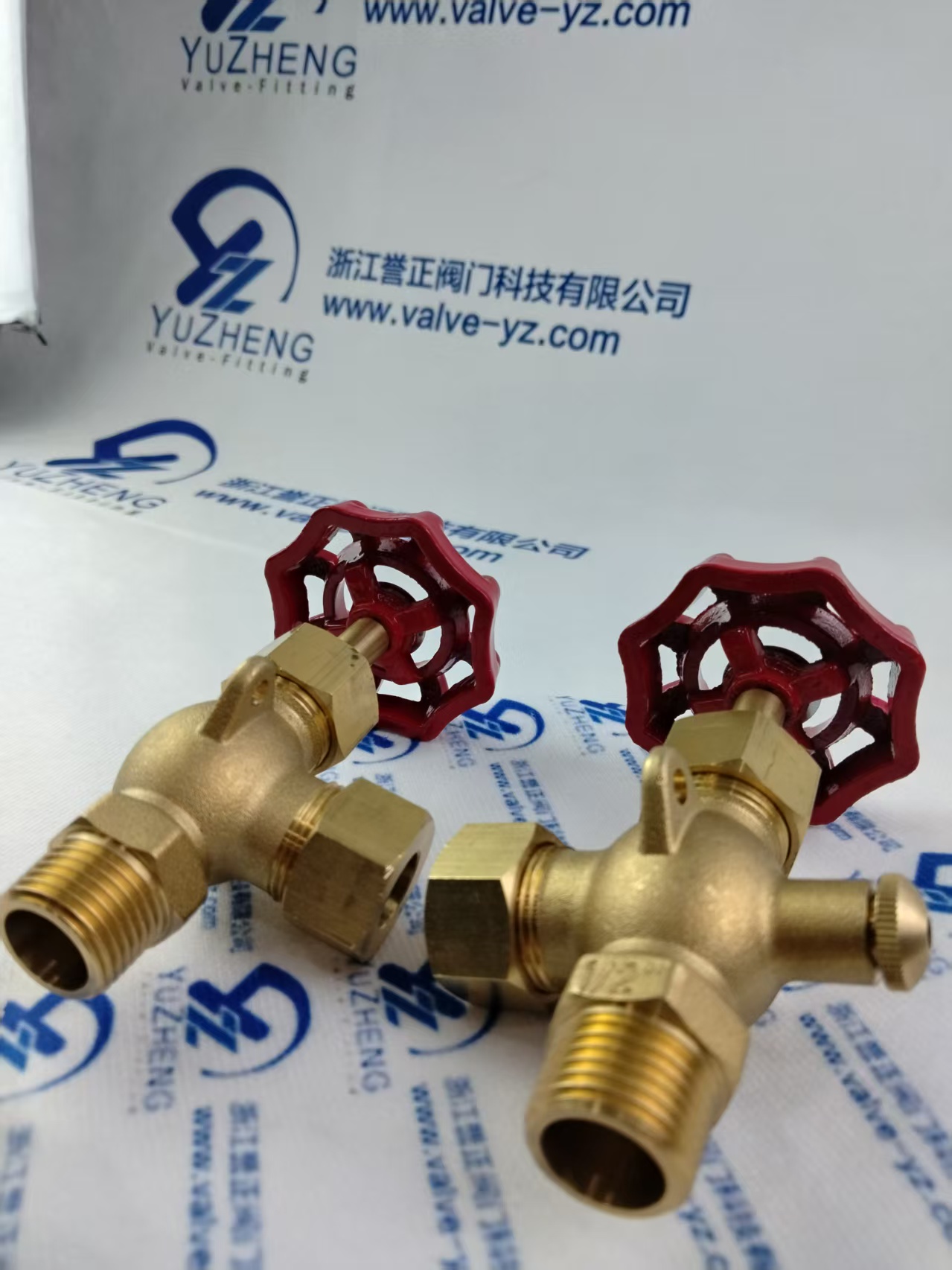 Латунный клапан для измерения уровня воды/кран