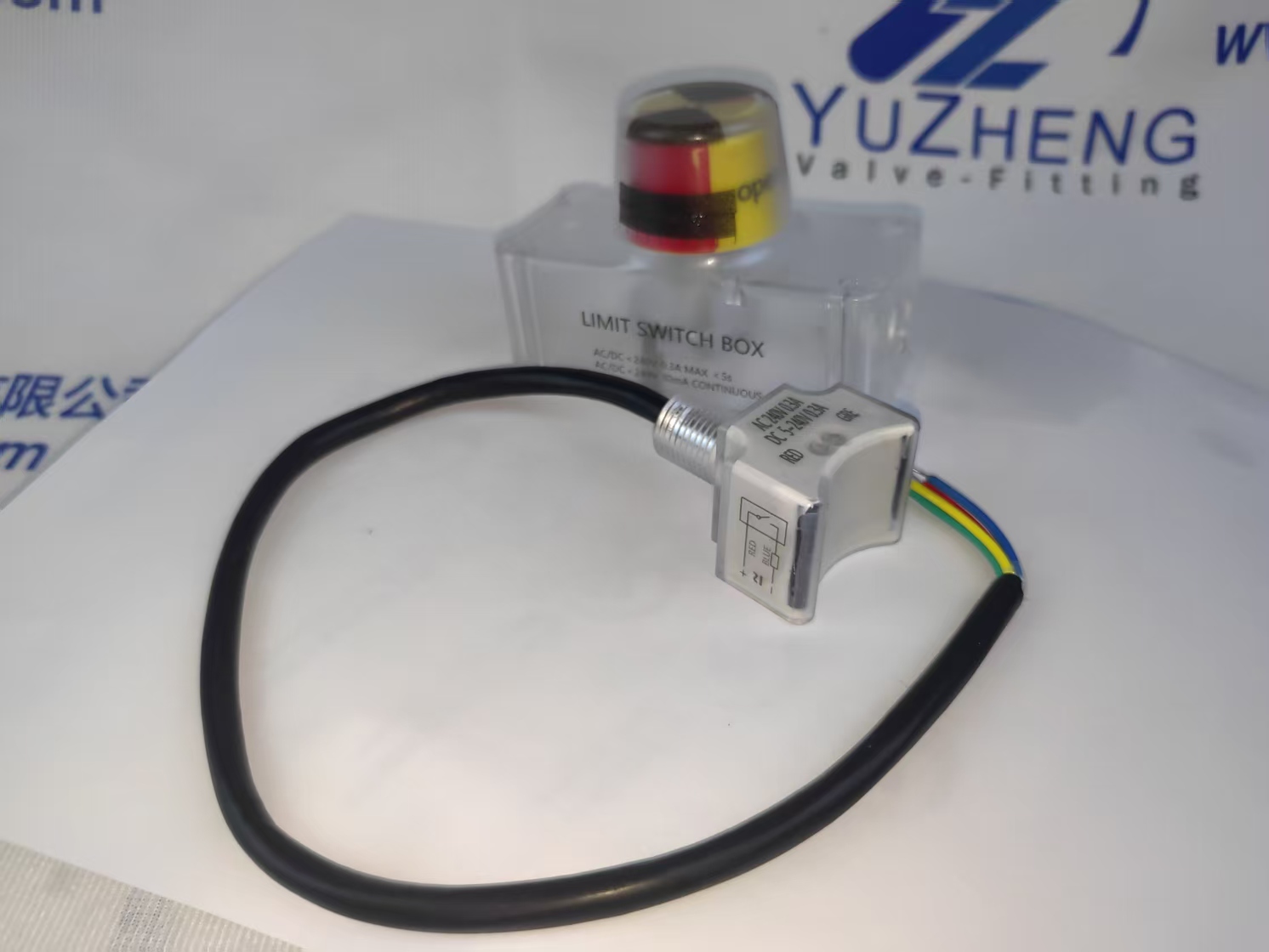 Коробка концевых выключателей клапана