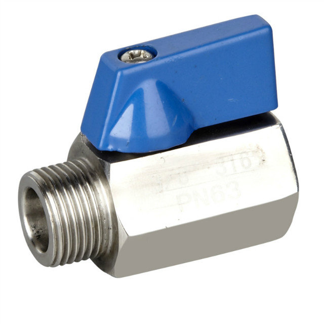 Мини-шаровой кран с рычажной ручкой для резервуара для воды