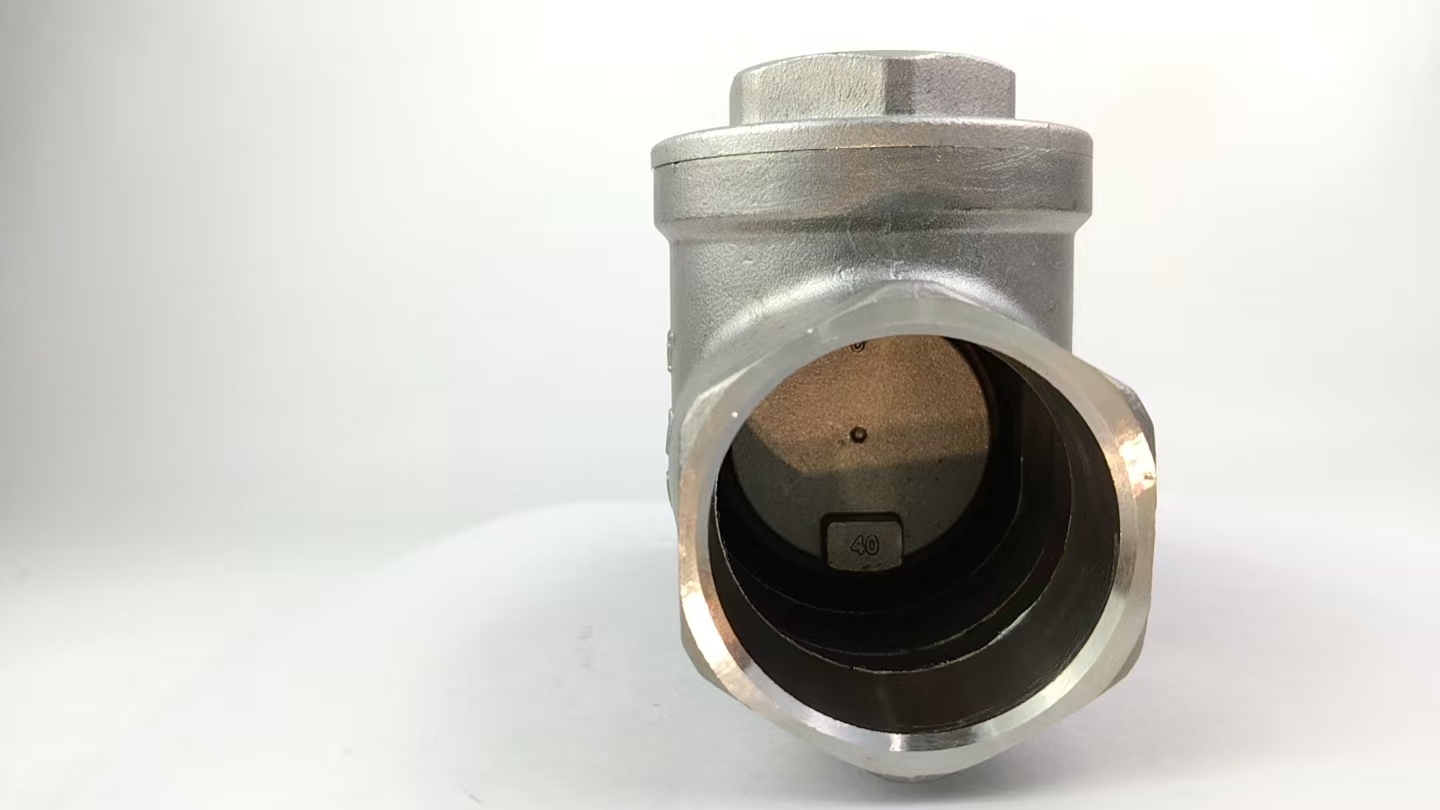 Обратный клапан из нержавеющей стали с раструбной сваркой из фторкаучука