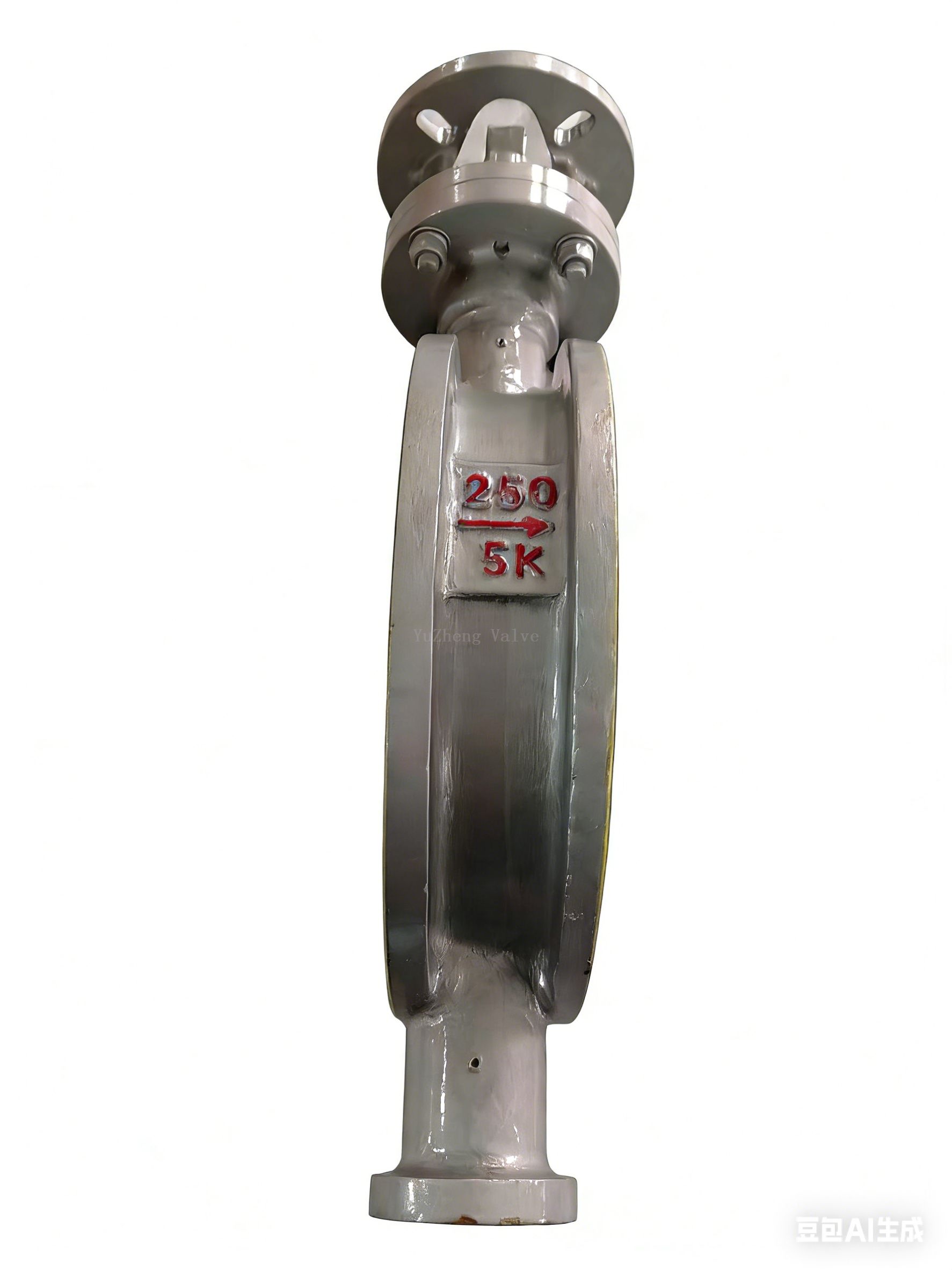 Поворотный клапан с металлическим седлом