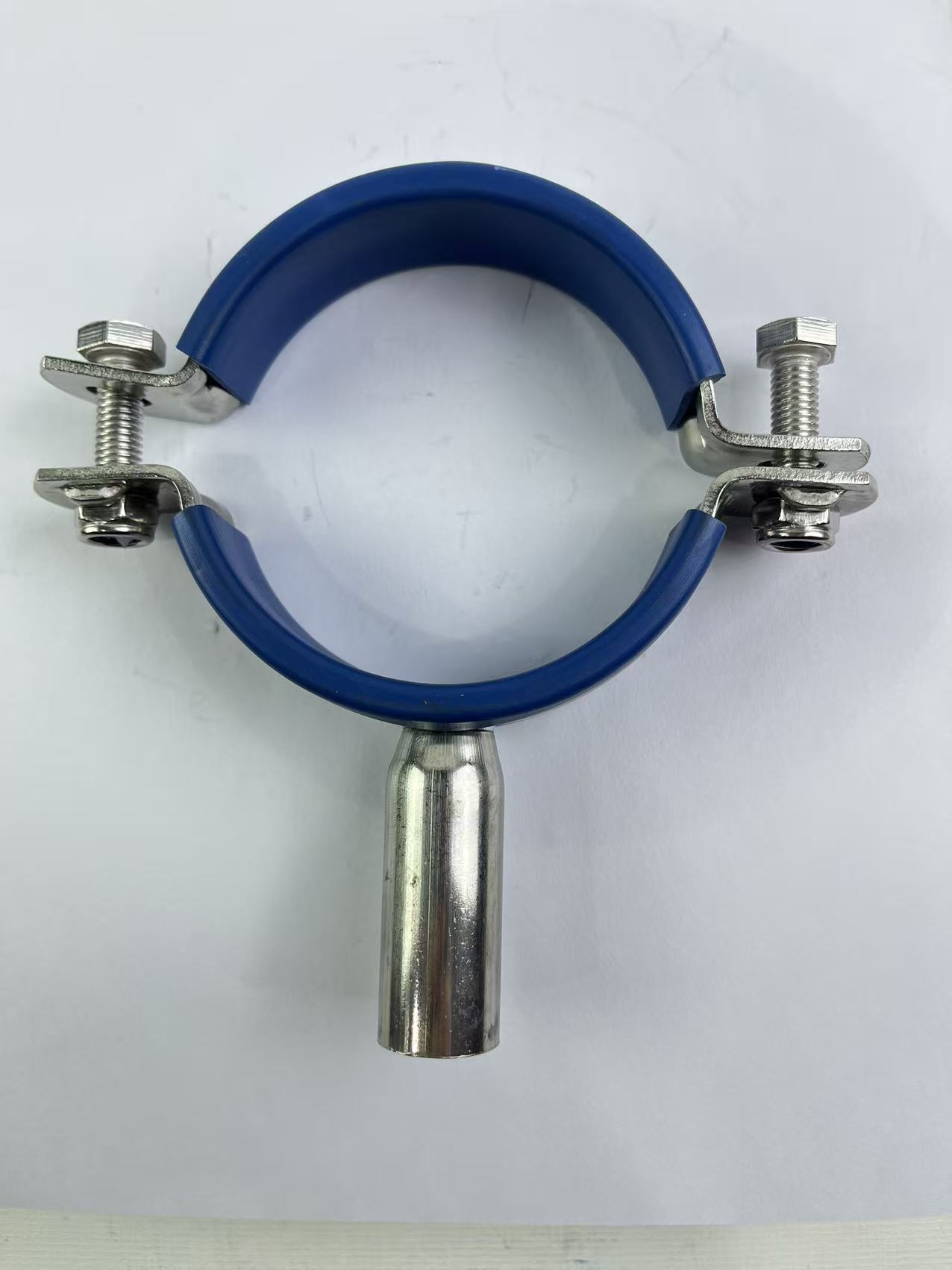 Опора для труб из нержавеющей стали с кожаным рукавом